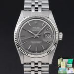 Rolex Datejust 36 16014 (1970) - Grey dial 36 mm Steel case (1/8)