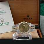 Rolex Datejust 36 16233 (1993) - Goud wijzerplaat 36mm Goud/Staal (3/7)