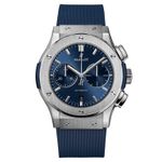 Hublot Classic Fusion Blue 521.NX.7170.RX (2025) - Blauw wijzerplaat 45mm Titanium (1/1)