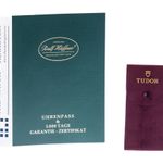 Tudor Vintage 7957 (1960) - Black dial 42 mm Gold/Steel case (2/8)