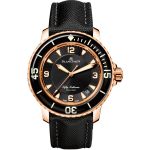 Blancpain Fifty Fathoms 5015-3630-52B (2026) - Zwart wijzerplaat 45mm Roségoud (1/1)