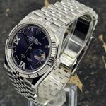 Rolex Datejust 36 126234 (2025) - Purple dial 36 mm Steel case (4/8)