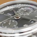 IWC Portuguese Chronograph IW390404 (2014) - Grijs wijzerplaat 42mm Staal (4/7)