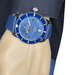 Breitling Superocean Heritage UB2010161C1S1 (2024) - Blue dial 42 mm Gold/Steel case (7/8)