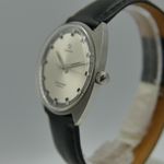 Omega Vintage seamaster cosmic hand wind cal. 601 two tone 34mm vintage 60s (1960) - Silver dial 34 mm Steel case (3/8)