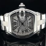 Cartier Roadster 2722 (Onbekend (willekeurig serienummer)) - Zilver wijzerplaat 42mm Staal (7/8)