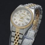 Rolex Lady-Datejust 79173 (2001) - Silver dial 26 mm Gold/Steel case (6/7)