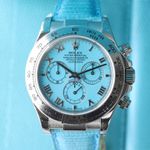 Rolex Daytona 116519 (2000) - Turquoise dial 40 mm White Gold case (5/6)