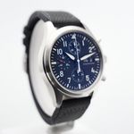 IWC Pilot Chronograph IW371701 (2011) - Zwart wijzerplaat 42mm Staal (8/8)