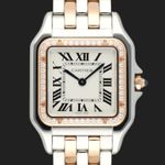 Cartier Panthère W3PN0015 (2025) - Silver dial 29 mm Gold/Steel case (3/8)