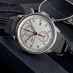 IWC Portuguese Yacht Club Chronograph IW390211 (Onbekend (willekeurig serienummer)) - Zwart wijzerplaat 45mm Staal (2/8)