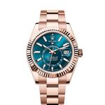 Rolex Sky-Dweller 336935 (2024) - Blauw wijzerplaat 42mm Roségoud (1/8)