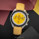 Omega Speedmaster 3510.12 (1995) - Geel wijzerplaat 39mm Staal (1/8)