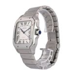 Cartier Santos WSSA0018 (2020) - Zilver wijzerplaat 40mm Staal (4/8)