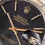 Rolex Datejust 36 16013 (1978) - Zwart wijzerplaat 36mm Goud/Staal (1/7)