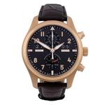 IWC Pilot Spitfire Perpetual Calendar Digital Date-Month IW379103 (2017) - Grijs wijzerplaat 46mm Roségoud (1/8)