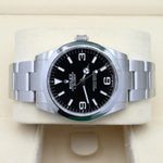 Rolex Explorer 224270 (2023) - Zwart wijzerplaat 40mm Staal (5/7)