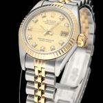 Rolex Lady-Datejust 69173G (1991) - 26 mm Gold/Steel case (7/8)