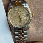 Rolex Datejust 31 68273 (1988) - Champagne wijzerplaat 31mm Goud/Staal (2/8)