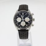 TAG Heuer Carrera CBS2210.FC6534 (2024) - Zwart wijzerplaat 39mm Staal (1/4)