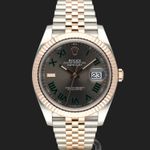 Rolex Datejust 41 126331 (2021) - Grey dial 41 mm Gold/Steel case (3/8)