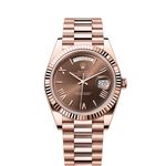 Rolex Day-Date 40 228235 (2024) - Brown dial 40 mm Rose Gold case (1/1)