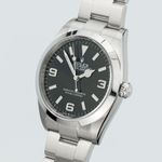 Rolex Explorer 124270 (2022) - Black dial 36 mm Steel case (3/8)
