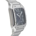 Cartier Santos WSSA0013 (Onbekend (willekeurig serienummer)) - Blauw wijzerplaat 40mm Staal (7/8)