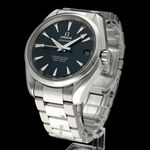 Omega Seamaster Aqua Terra 231.10.39.21.03.002 (2016) - Blue dial 39 mm Steel case (2/8)