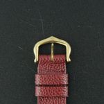 Cartier Tank Vermeil MUST (1990) - Red dial 20 mm Silver case (7/8)