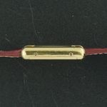 Cartier Tank Vermeil MUST (1990) - Red dial 20 mm Silver case (5/8)