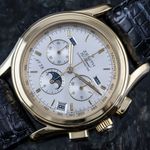 Zenith El Primero Chronomaster 30.0220.410 (1992) - Zilver wijzerplaat 40mm Geelgoud (1/8)