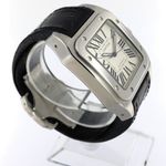 Cartier Santos 100 3774 (2017) - White dial 33 mm Steel case (3/8)
