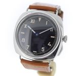 Panerai Radiomir PAM 00249 (2007) - Zwart wijzerplaat 47mm Staal (1/5)