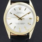 Rolex Oyster Perpetual 1024 (1966) - Silver dial 34 mm Gold/Steel case (1/7)