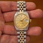Rolex Datejust 6827 (1978) - Champagne dial 31 mm Gold/Steel case (8/8)