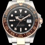 Rolex GMT-Master II 126711CHNR (2023) - Black dial 40 mm Gold/Steel case (1/8)