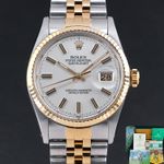 Rolex Datejust 36 16013 (1984) - 36mm Goud/Staal (1/8)