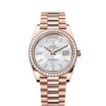 Rolex Day-Date 40 228345RBR (2025) - White dial 40 mm Rose Gold case (1/1)