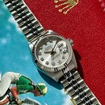 Rolex Lady-Datejust 79174 (2000) - Silver dial 26 mm Steel case (5/8)