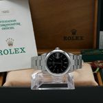 Rolex Oyster Perpetual Date 15200 (1998) - Zwart wijzerplaat 34mm Staal (3/7)