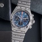 Breitling Chronomat 42 AB0134101C1A1 (Unknown (random serial)) - Blue dial 42 mm Steel case (3/8)