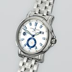 Ulysse Nardin Dual Time 243-55-7/91 (Onbekend (willekeurig serienummer)) - Zilver wijzerplaat 42mm Staal (3/8)