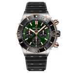 Breitling Chronomat 44 UB0136251L1S1 (2023) - Groen wijzerplaat 44mm Goud/Staal (1/1)