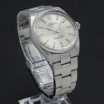 Rolex Oyster Perpetual 1002 (1989) - Silver dial 34 mm Steel case (5/7)