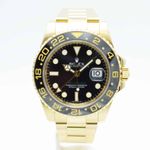 Rolex GMT-Master II 116718LN (2012) - Zwart wijzerplaat 40mm Geelgoud (1/7)