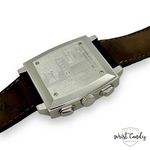 TAG Heuer Monaco CW211A.FC6228 (2007) - White dial 38 mm Steel case (5/8)