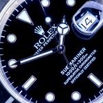 Rolex Submariner Date 16610 (1998) - Zwart wijzerplaat 40mm Staal (2/8)