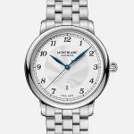 Montblanc Star 128682 (2023) - Silver dial 42 mm Steel case (2/3)
