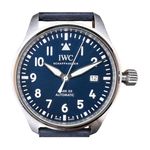 IWC Pilot Mark IW328203 (2024) - Blauw wijzerplaat 40mm Staal (1/8)